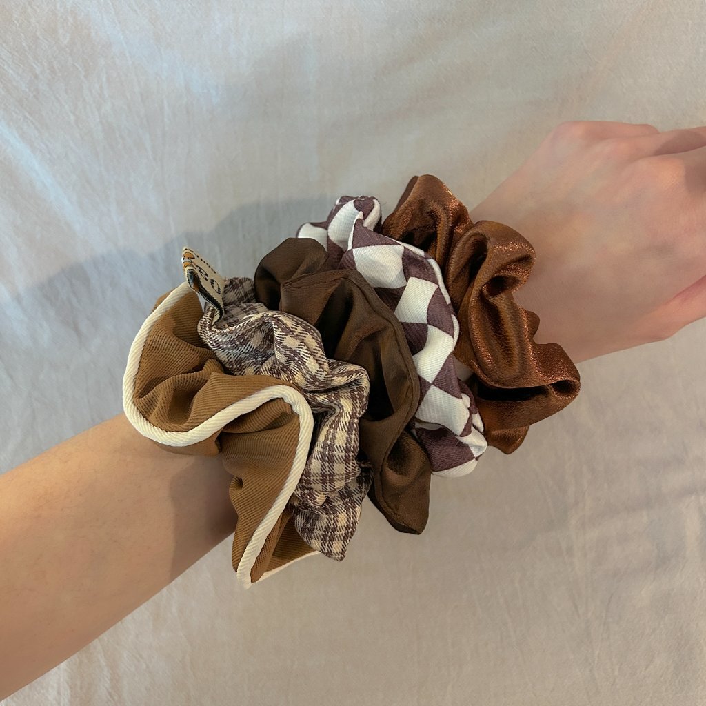 Brand New Set Of 5 Hair Scrunchies